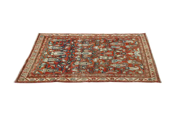 stock image hand-woven, decorative wool Turkish carpet