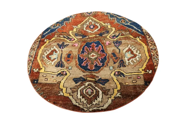 手織り 装飾ウールトルコカーペット — ストック写真