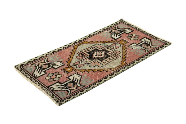 stock image hand-woven, decorative wool Turkish carpet