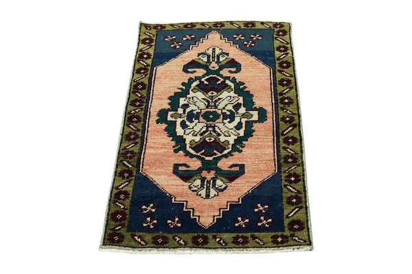 Stock image hand-woven, decorative wool Turkish carpet