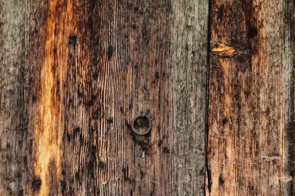Old Damaged Wooden Door Surface — Stock Photo, Image