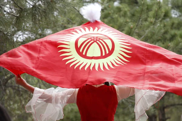 Kyrgyzstan Folk Dance Performance Festival — Stock Photo, Image