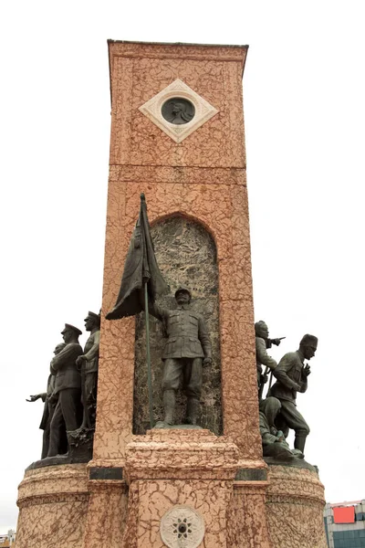 Independence Monument Istanbul Taksim — Stock Photo, Image