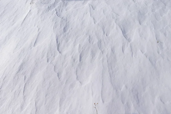 雪の上のパターン テクスチャ — ストック写真