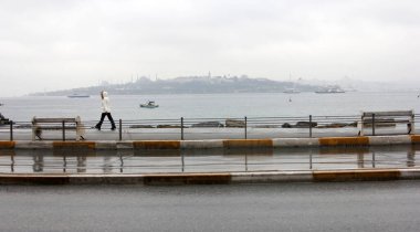 Mavi Cami, Ayasofya Kilisesi Deniz manzarası