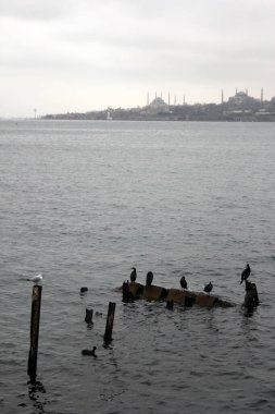 Mavi Cami, Ayasofya Kilisesi Deniz manzarası