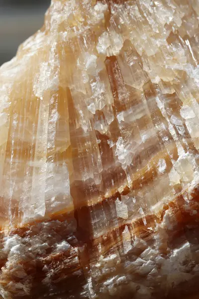 Raw sample of quartz crystal stone.