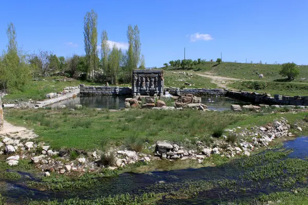 Hitit anıtı. Eflatun Pinar. Türkiye.