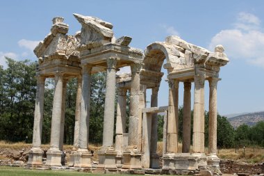 Aphrodisias Ancient City in Geyre, Aydin, Turkey clipart