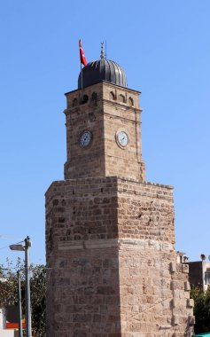 Kaleici, Türkiye 'de Antalya Saat Kulesi (Antalya Saat Kulesi) 