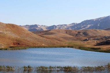 Antalya, Alanya 'daki Geyik Dağları eteklerindeki Sobucimen Platosu ve Egrigol. 