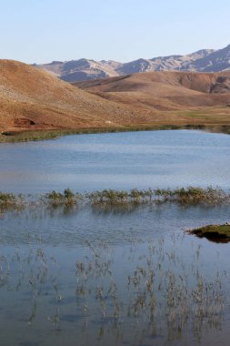 Antalya, Alanya 'daki Geyik Dağları eteklerindeki Sobucimen Platosu ve Egrigol. 