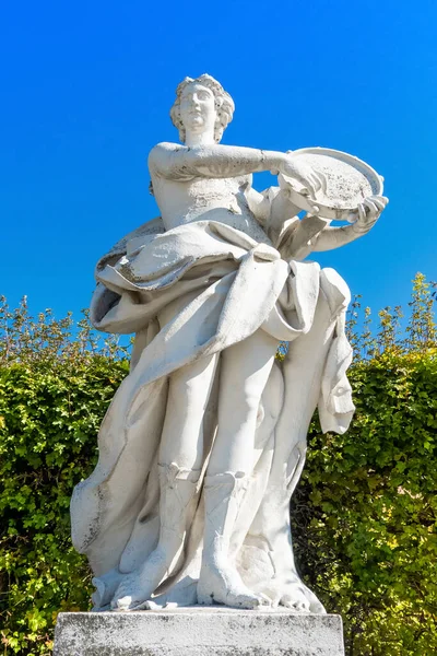 Вена Австрия Октября 2022 Года Античные Скульптуры Садах Бельведере Дворце — стоковое фото
