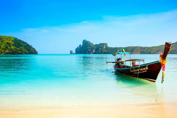 Краби Таиланд Апреля 2023 Года Прекрасный Пейзаж Побережья Индийского Океана — стоковое фото