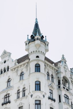 Avusturya başkentinin merkezindeki güzel şehir mimarisi Viyana şehri.