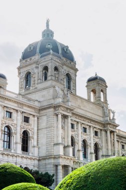 Avusturya 'nın Viyana kentindeki Doğa Tarihi Müzesi' nin detaylı bir görüntüsü 