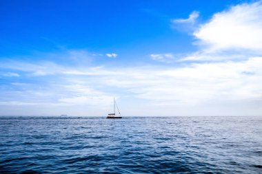 Hint Okyanusu, Phuket, Tayland 'ın güzel tropikal manzarası