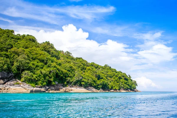 Beautiful Panoramic Tropical Landscape Similan Islands Thailand Most Famous Islands Royalty Free Stock Images