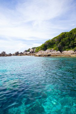 Tayland 'daki Similan Adaları' nın kayalık kıyıları cennet manzaralı, şnorkelli ve dalış noktalı en ünlü adalardır. 