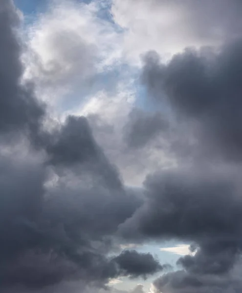 Oszałamiające Dramatyczne Niebo Burzliwe Wykorzystania Jako Tło Lub Obrazach Złożonych — Zdjęcie stockowe