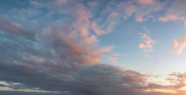 Beautiful Colorful Vibrant Sunset Sky Landscape Image Use Background Composite — Stock Photo, Image