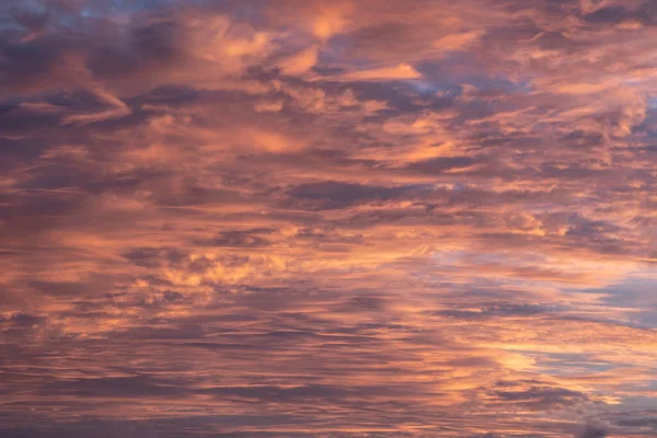 Stunning Colorful Sunset Sky Use Background Element Composites — Stock Photo, Image