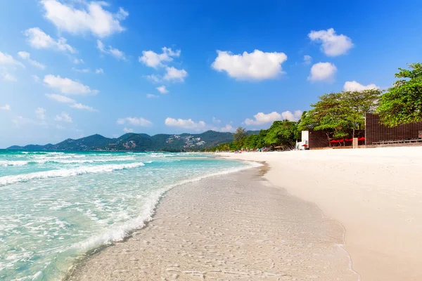 Veduta Della Bellissima Spiaggia Chaweng Koh Samui Samui Island Thailandia — Foto Stock