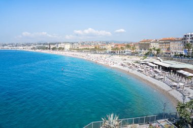 Nice 'deki Fransız Rivierası (Cote d' Azur)