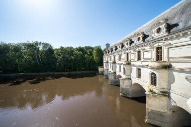 Famous medieval castle Chateau de Chenonceau, France