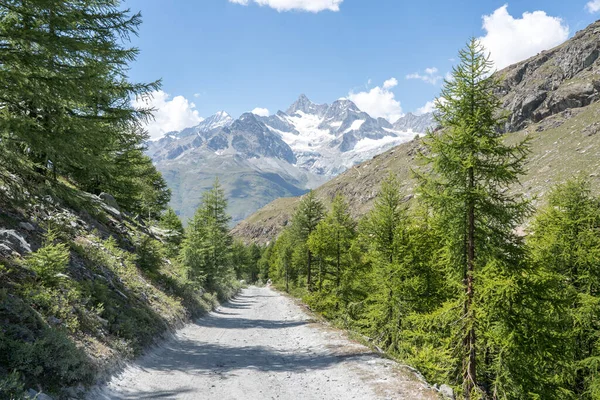 Swiss Alpine Landscape Zermatt — Foto de Stock