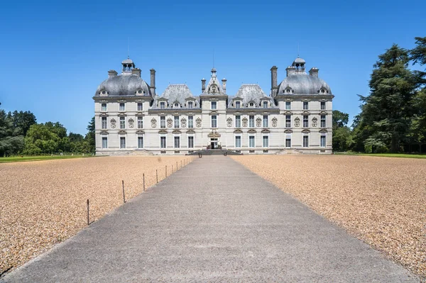 Beroemde Middeleeuwse Kasteel Cheverny Chateau Frankrijk — Stockfoto
