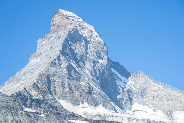 Alpine Landscape Mit Famous Matterhorn Peak Zermatt Switzerland —  Fotos de Stock