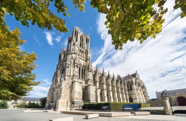Eski Gotik Reims Katedrali, Fransa