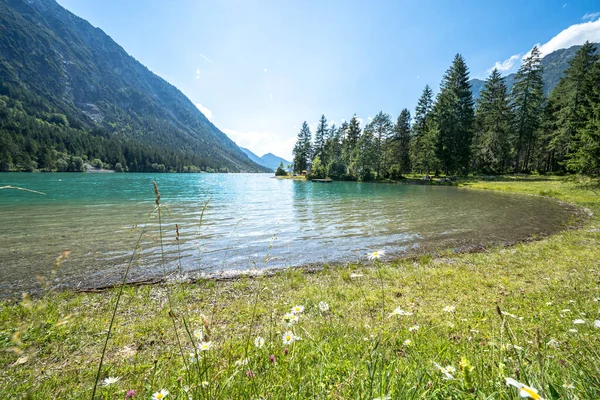 Famous Und Beautiful Heiterwanger See Tyrol Austria — Stok fotoğraf