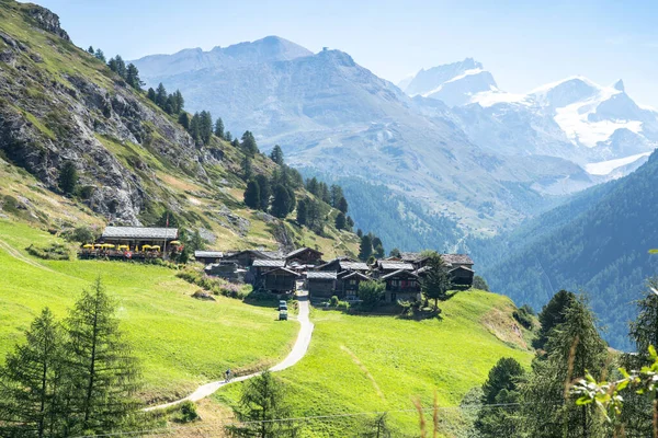 Swiss Alpine Landscape Zermatt — Stock fotografie