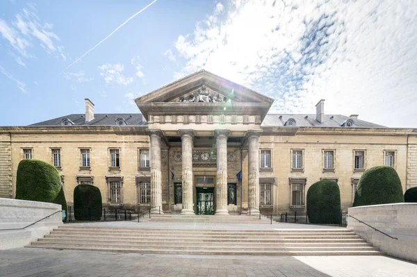 Famoso Palais Justice Reims Francia — Foto de Stock