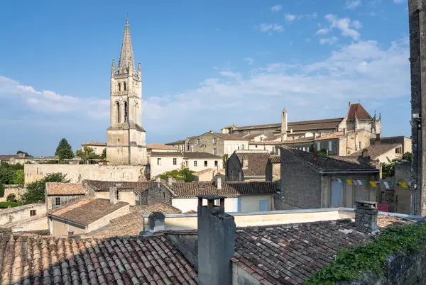 Saint Emilion French Village Bordeaux Unesco Heritage — Stockfoto