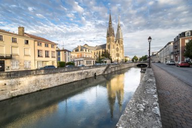 The Notre-Dame-en-Vaux - Roman Catholic church located in Chalons-en-Champagne, France