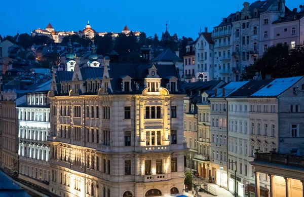Karlovy Vary Famosa Cidade Termal República Checa — Fotografia de Stock