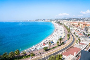 Nice 'deki Fransız Rivierası (Cote d' Azur)