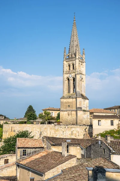 Saint Emilion Frans Dorp Nabij Bordeaux Unesco Erfgoed — Stockfoto