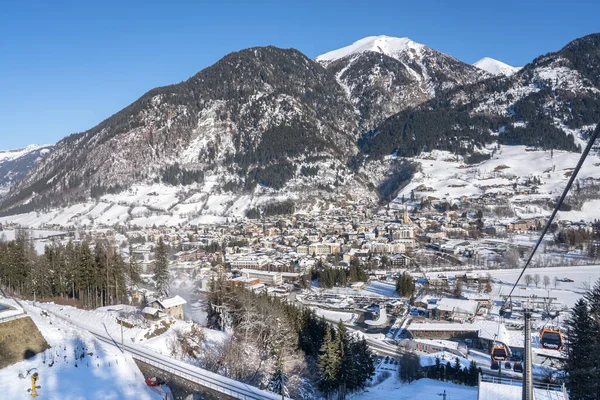 Montanhas Estância Esqui Bad Hofgastein Inverno Áustria — Fotografia de Stock