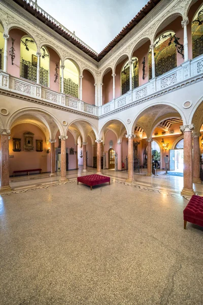 Interno Della Famosa Villa Ephrussi Rothschild Nizza Francia — Foto Stock