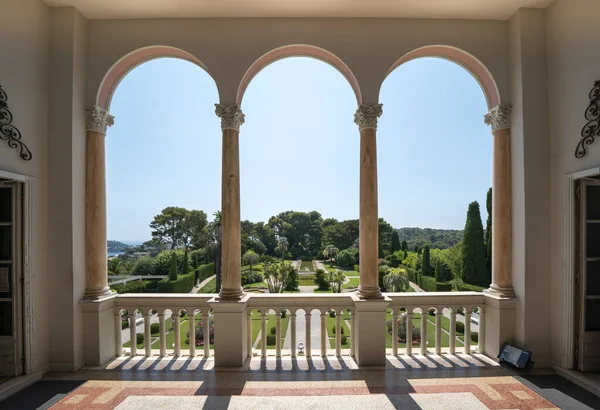 Famosa Villa Ephrussi Rothschild Niza Francia — Foto de Stock