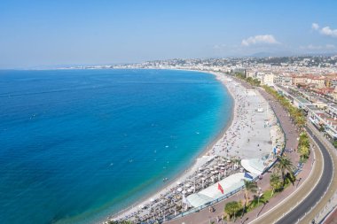 Nice 'deki Fransız Rivierası (Cote d' Azur)