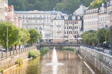 Karlovy Vary - famous spa city in Czech Republic