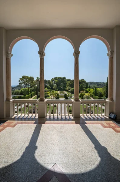 Berühmte Villa Ephrussi Rothschild Nizza — Stockfoto
