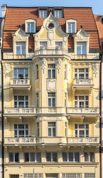 Карловий Варі Знамените Курортне Місто Чехії — стокове фото