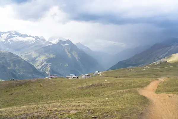 Zwitsers Alpenlandschap Bij Zermatt — Stockfoto