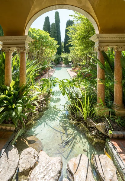 Gärten Der Berühmten Villa Ephrussi Rothschild Nizza Frankreich — Stockfoto